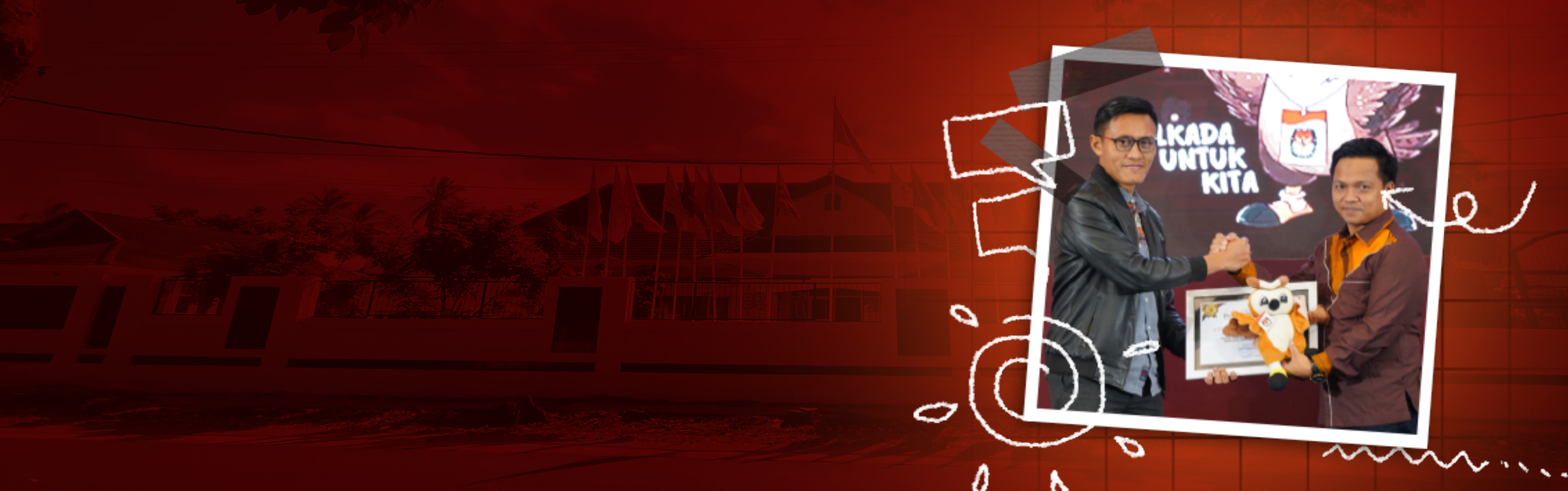Terbaik II Kategori Pengelolaan dan Penguatan Kelembagaan Badan AdHoc Pemilihan Serentak tahun 2024